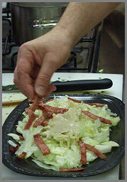 Cézár saláta Zsámbék Szakiskola szakács